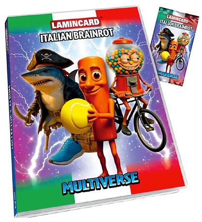 Brainrot Album w. Trading Card - Wave 2 Brainrot Album w. Trading Card - Wave 2