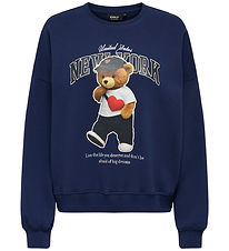 Kids Only Peysa - KogLinda - Midnight Sigla/New York Teddy