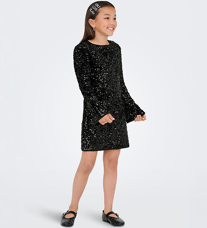 Robe Kids Only - KogConfiance - Black av. Pailletes