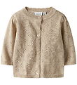 Name It Cardigan - Gebreid - NbfRolia - Cement Name It Cardigan - Gebreid - NbfRolia - Cement