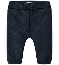 Name It Sweatpants - NbfRulina - Navy Blazer w. Gold Dots