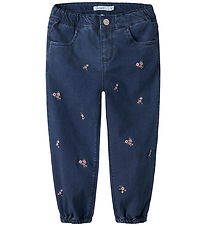 Name It Jeans - NmfRose - Dark Blue Denim/Flower Packing Name It Jeans - NmfRose - Dark Blue Denim/Flower Packing