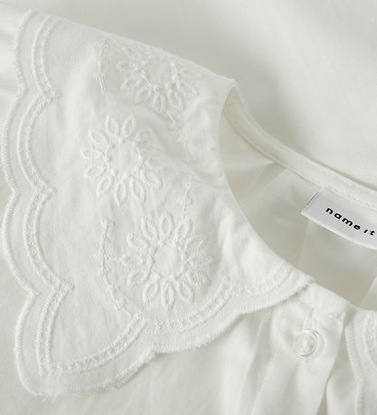 Chemise Name It - NmfRolling - Bright White Chemise Name It - NmfRolling - Bright White