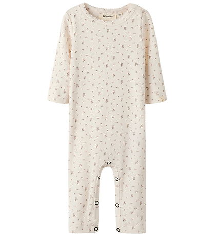 Lil' Atelier Nightsuit - NbfGago - Almost Mauve/Flowers
