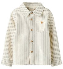 Lil' Atelier Shirt - NmmFelixo - Turtledove/Sepia Tint