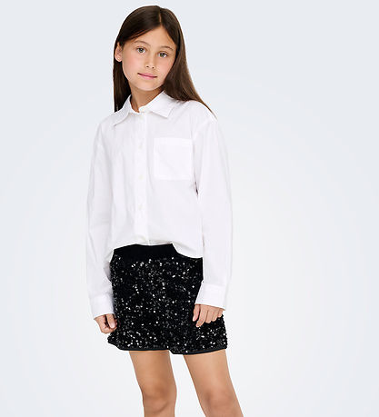 Kids Only Shorts - KogConfidence - Black w. Sequins Kids Only Shorts - KogConfidence - Black w. Sequins