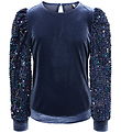 Kids Only Blouse - KogConfidence - Velvet/Sequins - Naval Acade Kids Only Blouse - KogConfidence - Velvet/Sequins - Naval Acade