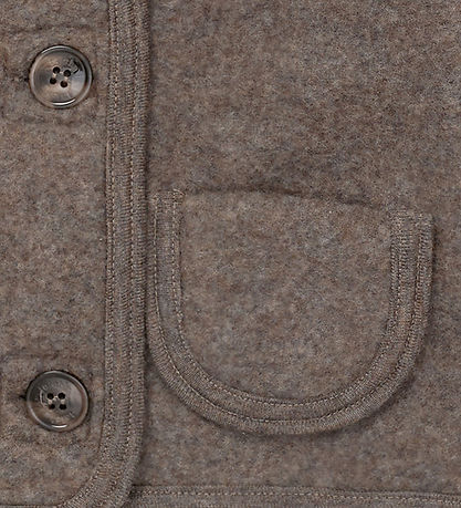 Lalaby Cardigan - Wollvlies - Chocolate