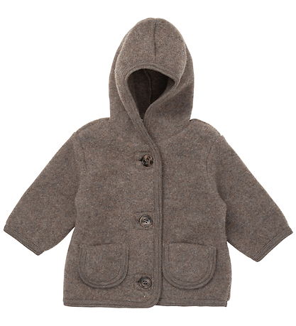Lalaby Cardigan - Wollvlies - Chocolate