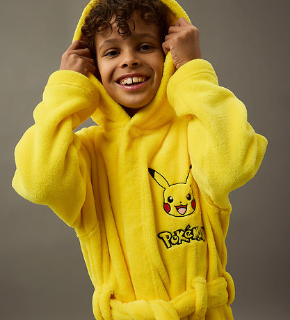 Name It Badekåpe - NkmOsbit - Pokémon - Livlig Yellow