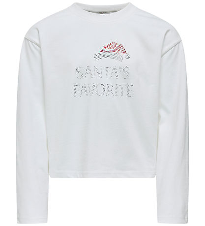 Kids Only Blouse - KogRiri - Cloud Dancer/Santa