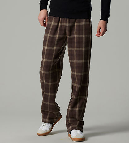 LMTD Pajama pants - NlnHebes - Black Coffee