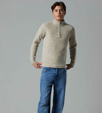 LMTD Blouse - Knitted - NlmKleave - Peyote Melange