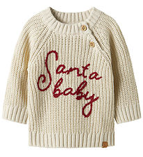 Lil' Atelier Blouse - Knitted - NbnEmlen - Turtledove Lil' Atelier Blouse - Knitted - NbnEmlen - Turtledove