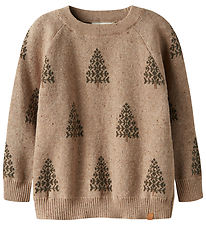 Lil' Atelier Blouse - Knitted - NmnGalto - Oxford Tan Lil' Atelier Blouse - Knitted - NmnGalto - Oxford Tan