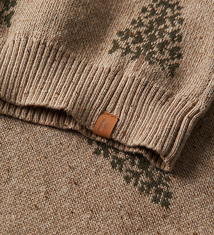 Lil' Atelier Blússa - Prjónað - NmnGalto - Oxford Tan