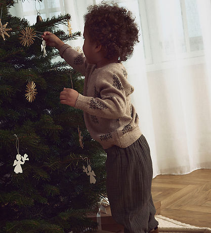 Lil' Atelier Blússa - Prjónað - NmnGalto - Oxford Tan