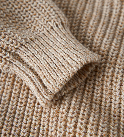 Lil' Atelier Blouse - Knitted - NbmRokko - Oxford Tan/Melange Lil' Atelier Blouse - Knitted - NbmRokko - Oxford Tan/Melange