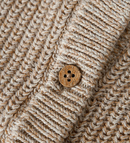 Lil' Atelier Cardigan - Knitted - NmmRokko - Oxford Tan/Melange