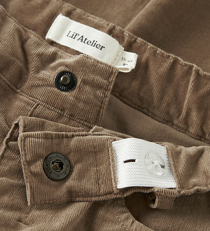 Lil' Atelier Trousers - NmmRyansomba - Sepia Tint