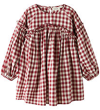 Lil' Atelier Klänning - NmfRio - Röd Dahlia