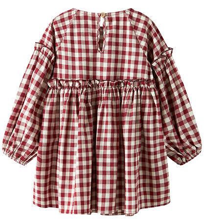 Lil' Atelier Dress - NmfRio - Red Dahlia