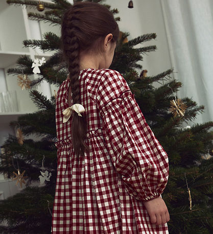 Lil' Atelier Dress - NmfRio - Red Dahlia