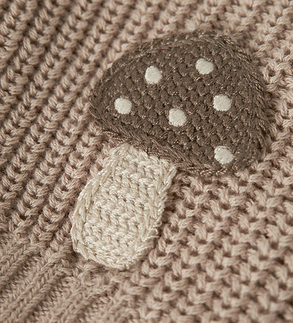 Lil' Atelier Cardigan - Strick - NbmEmlen - Oxford Tan