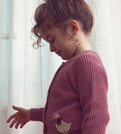 Lil' Atelier Cardigan - Knitted - NmfEmlen - Nostalgia Rose