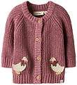 Lil' Atelier Cardigan - Knitted - NbfEmlen - Nostalgia Rose