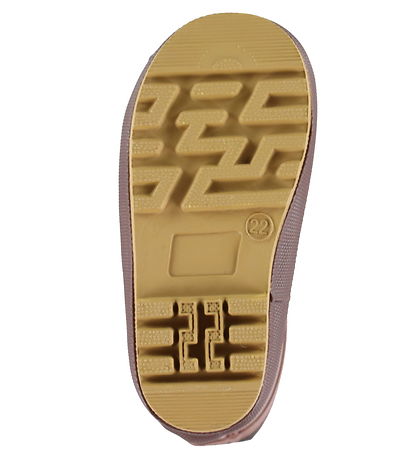 Mikk-Line Rubber Boots w. Lining - Wellies - 3D - Twilight Mauve