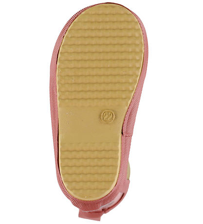 Mikk-Line Rubber Boots w. Lining - Wellies - AOP - Burlwood