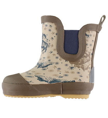 Mikk-Line Rubber Boots w. Lining - Wellies - AOP - Coriander Mikk-Line Rubber Boots w. Lining - Wellies - AOP - Coriander