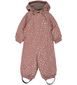 Mikk-Line Snowsuit - Glitter - Burlwood