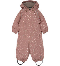 Mikk-Line Schneeanzug - Glitter - Burlwood