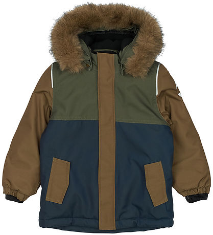 Mikk-Line Winterjacke - Olive Nacht