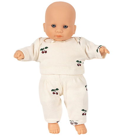 Konges Sløjd Doll - My First Mini Doll - Cherry AOP - 20 cm