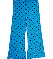 Mini Rodini Trousers - Flared - Polka Dots - Blue