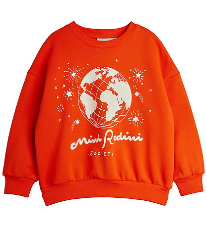 Mini Rodini Sweatshirt - Society - Red