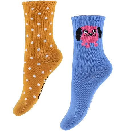 Mini Rodini Socks - 7-Pack - Doggy - Multi Mini Rodini Socks - 7-Pack - Doggy - Multi
