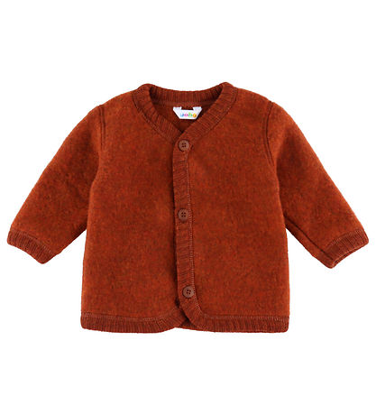 Joha Cardigan - Wool - Rust