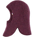 Joha Balaclava - Wool - 2-layer - Plum