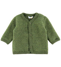 Joha Cardigan - Wool - Dark Olive