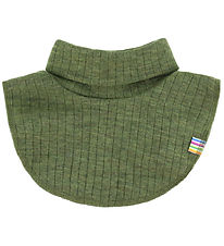 Joha Neck Warmer - Wool - Rib - Dark Olive