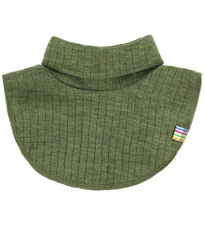 Joha Neck Warmer - Wool - Rib - Dark Olive