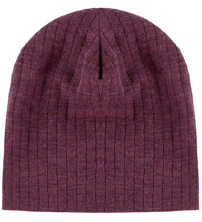 Bonnet Joha - Laine - Rib - Prune