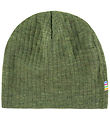 Joha Beanie - Wool - Rib - Dark Olive