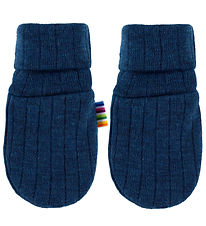 Joha Mittens - Wool - Dark Turquoise