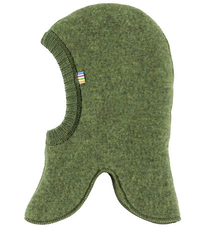 Joha Balaclava - Ull - 2-lags - Mørk Oliven
