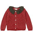 Konges Sløjd Cardigan - Wool - Knitted - Strawberry - Barbados C